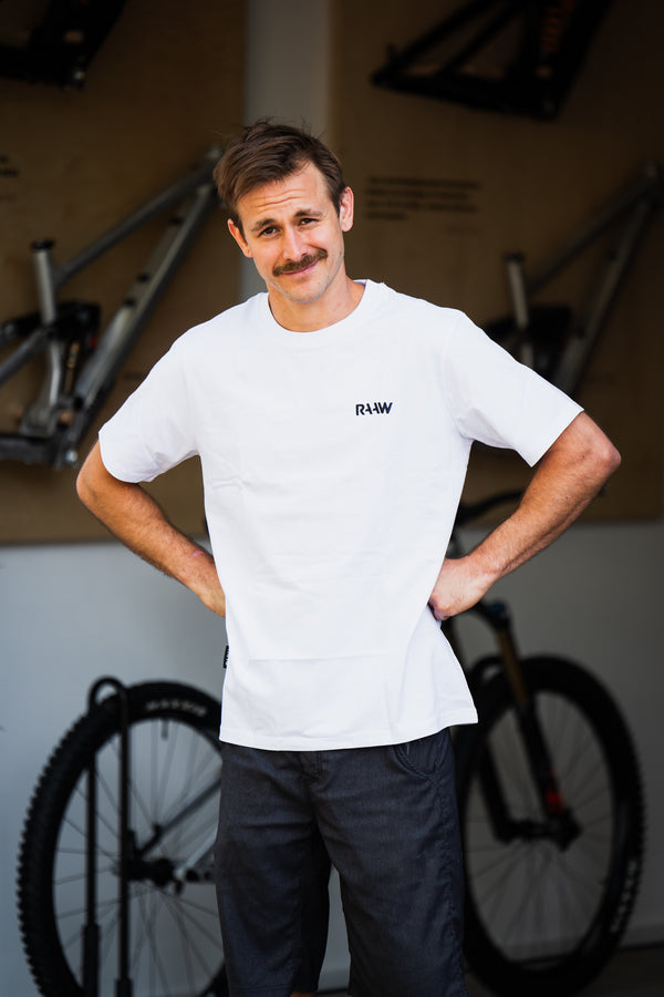 RAAW T-Shirt Two White