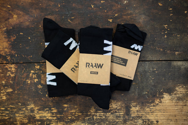 RAAW Socks Black