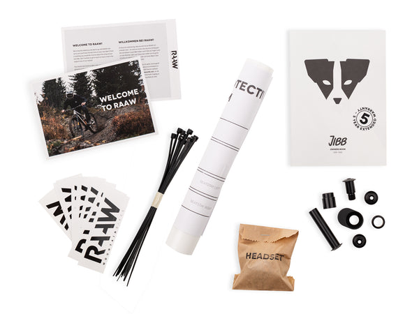 Jibb V1 Frame Kit - Raw