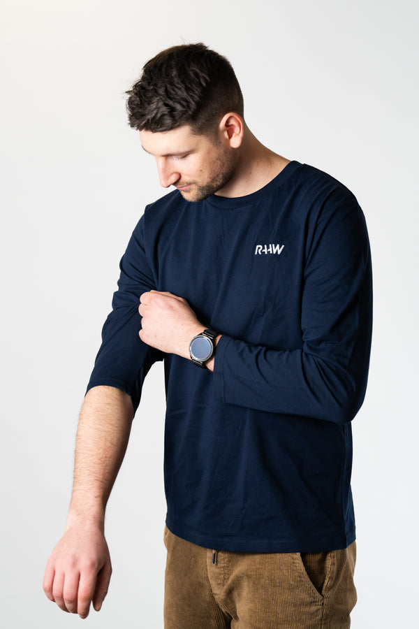 RAAW Long Sleeve Two Navy