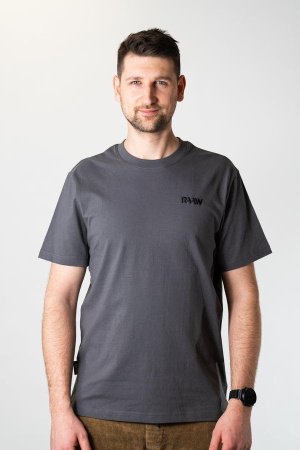 RAAW T-Shirt Two Dark Grey