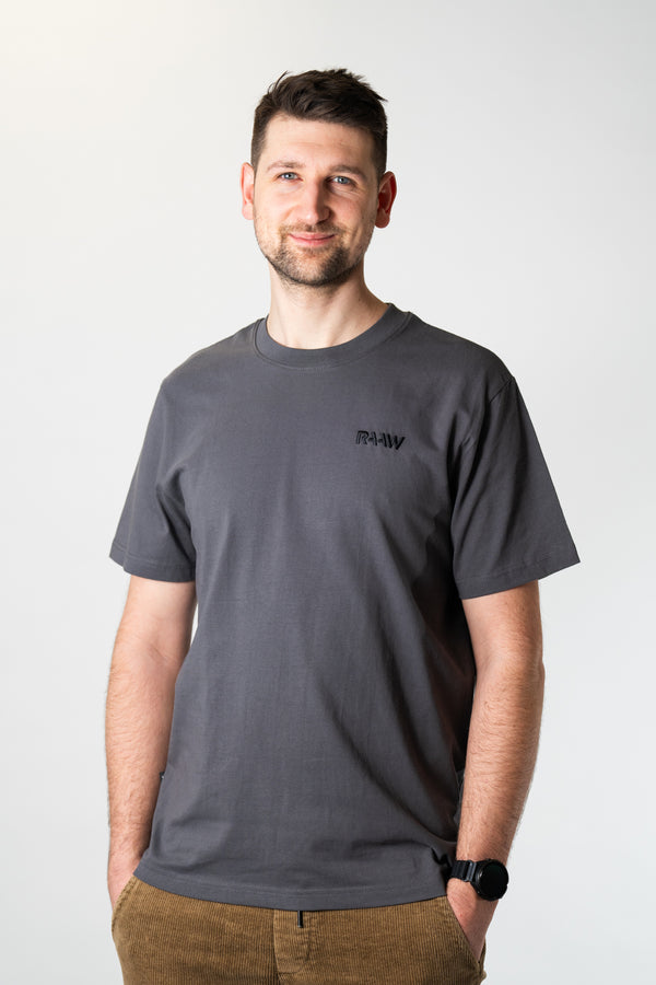 RAAW T-Shirt Two Dark Grey